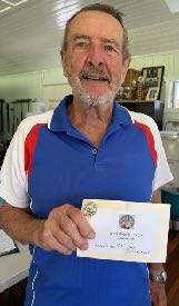 Tier A Singles runner-up Werner Borkhardt