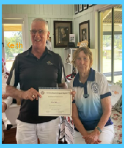 Eildon player in action at the Darling Downs