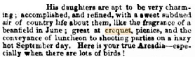 Historical croquet illustration showing Victorian-era players